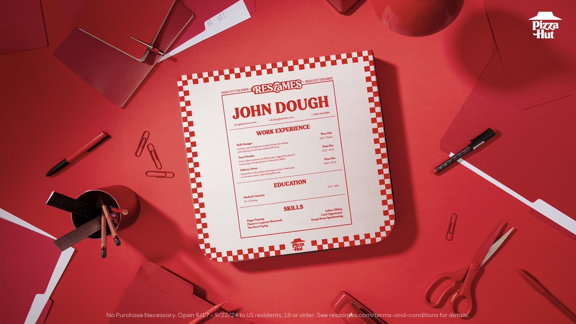 Pizza Box Advertising Takeover - Main Image